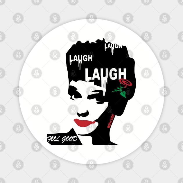 LUUUUCY a tribute to laughter Magnet by MISCRE8 MERCH